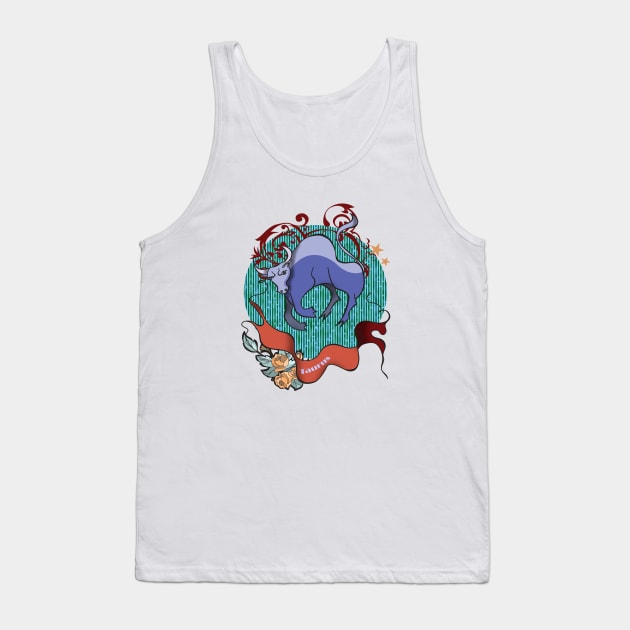 Taurus zodiac Tank Top by AriadnaDeRaadt